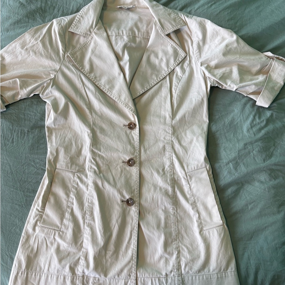 CAbi Cream Short Sleeve Jacket